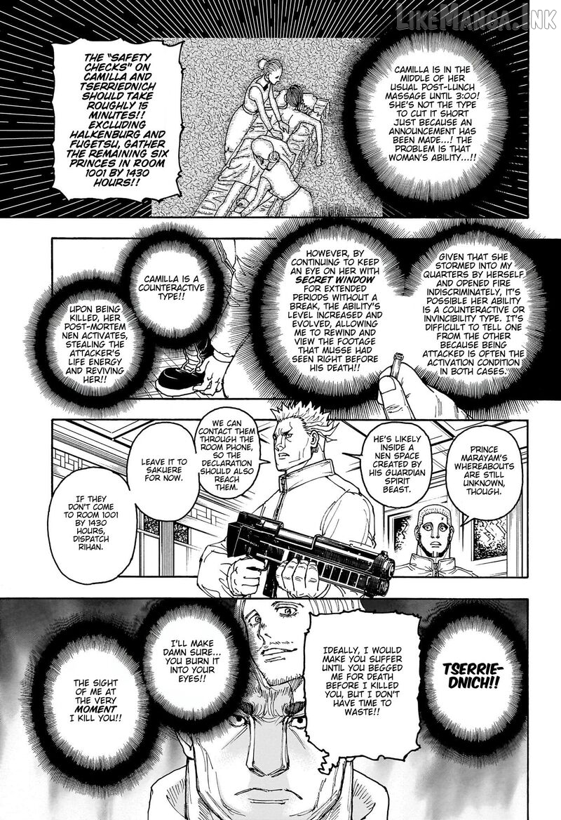 Hunter x Hunter, Chapter 413 image 15